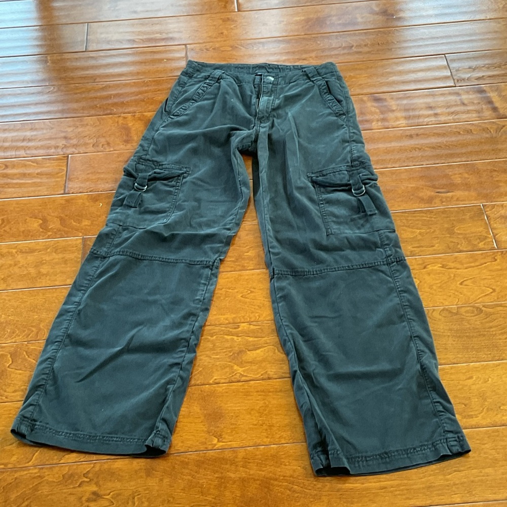 American Eagle Outfitters Black Wide Leg Pants